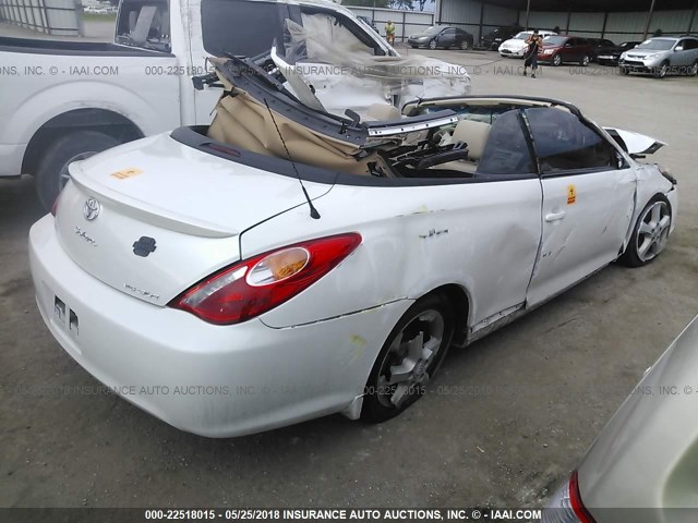 4T1FA38P46U086131 - 2006 TOYOTA CAMRY SOLARA SE/SLE თეთრი ფოტო 4