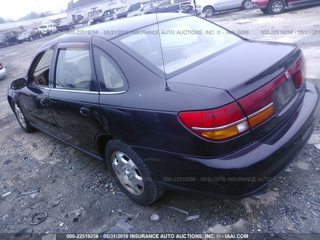 1G8JW52R4YY608459 - 2000 SATURN LS2 BLACK photo 3