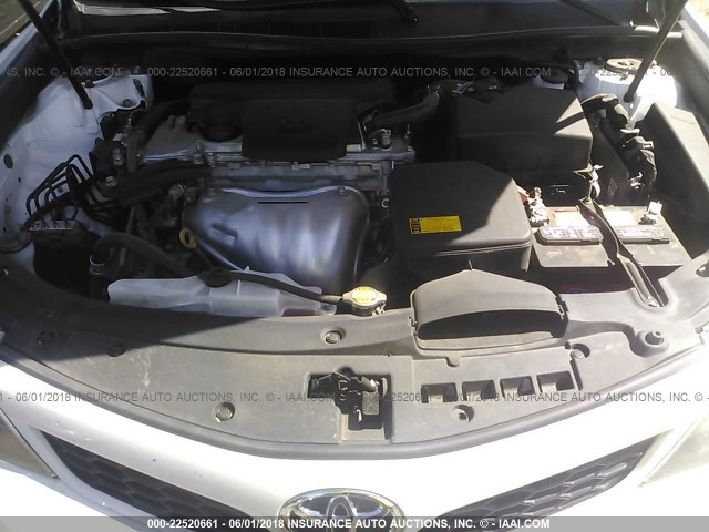 4T1BF1FK3EU333889 - 2014 TOYOTA CAMRY L/SE/LE/XLE 白色 照片 10