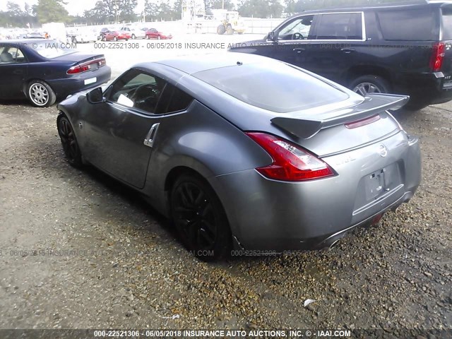 JN1AZ4EH2EM632064 - 2014 NISSAN 370Z TOURING/NISMO GRAY photo 3