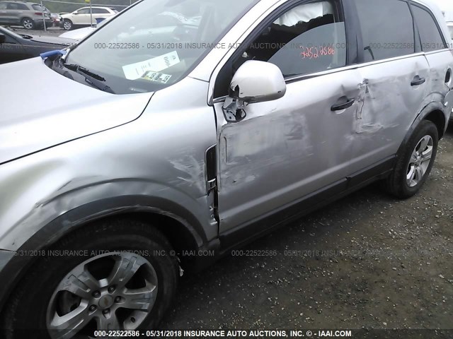3GNAL2EK9DS565676 - 2013 CHEVROLET CAPTIVA LS 银色 照片 6