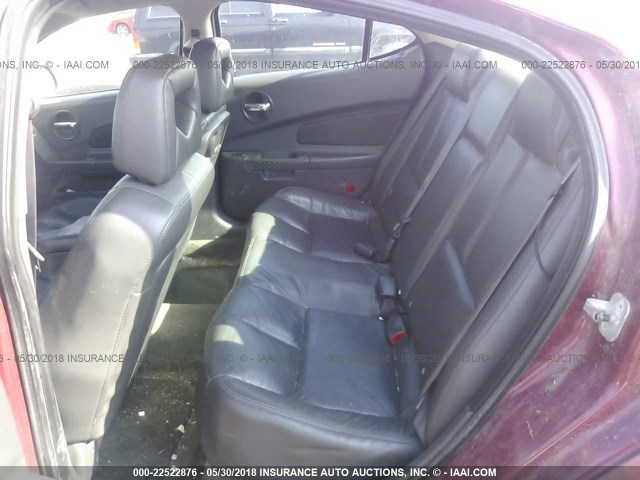 2G2WS522041323950 - 2004 PONTIAC GRAND PRIX GT2 ბურგუნდია ფოტო 8