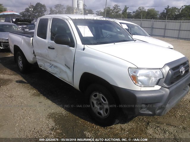 5TFTX4CN1DX026787 - 2013 TOYOTA TACOMA ACCESS CAB თეთრი ფოტო 1