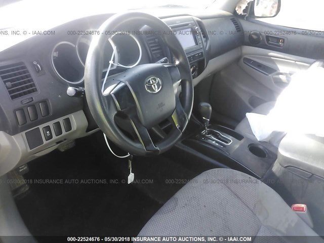 5TFTX4CN1DX026787 - 2013 TOYOTA TACOMA ACCESS CAB თეთრი ფოტო 5