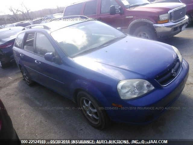 KL5JD86Z26K330688 - 2006 SUZUKI FORENZA BLUE photo 1