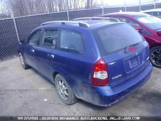 KL5JD86Z26K330688 - 2006 SUZUKI FORENZA BLUE photo 3