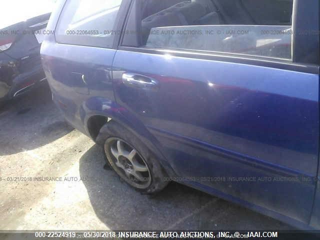 KL5JD86Z26K330688 - 2006 SUZUKI FORENZA BLUE photo 6