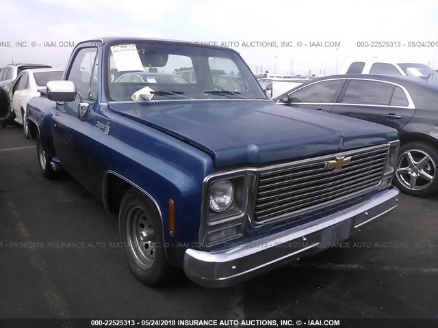 CCL44AZ110090 - 1980 CHEVROLET CHEYENNE BLUE photo 1