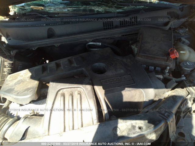 1G2AS18H797125861 - 2009 PONTIAC G5 BLACK photo 10