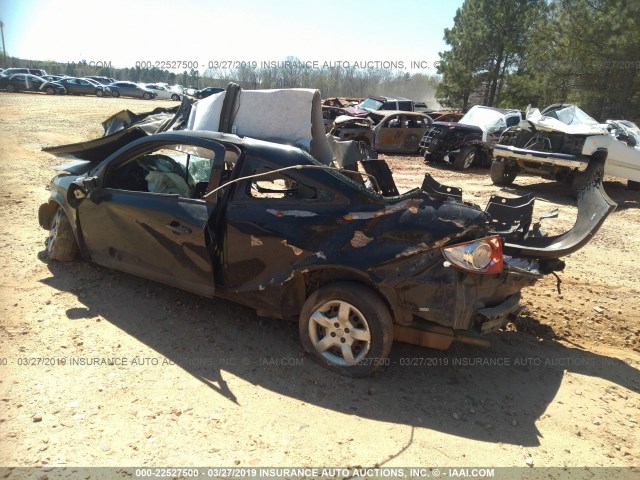 1G2AS18H797125861 - 2009 PONTIAC G5 BLACK photo 3