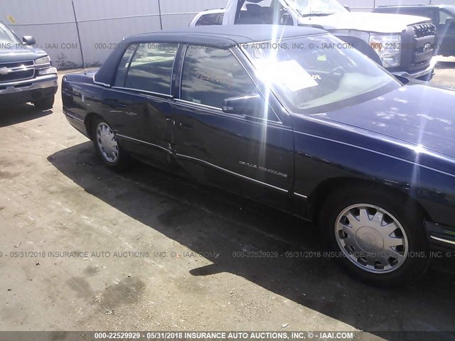 1G6KF5491XU761476 - 1999 CADILLAC DEVILLE CONCOURS BLUE photo 6