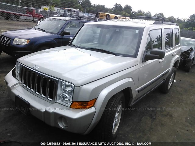 1J8HG48K08C101649 - 2008 JEEP COMMANDER SPORT BEIGE photo 2