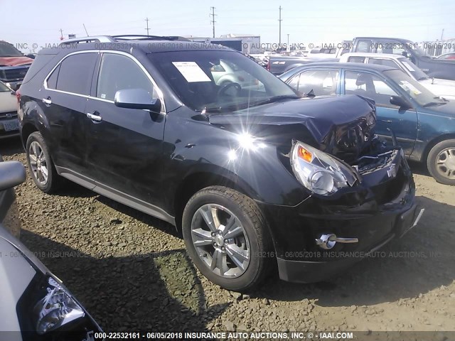 2CNFLGE57B6357969 - 2011 CHEVROLET EQUINOX LTZ BLACK photo 1