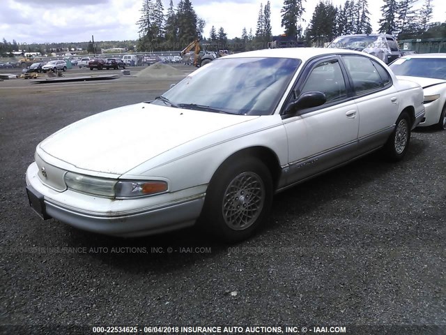 2C3HC56F7VH768455 - 1997 CHRYSLER LHS WHITE photo 2