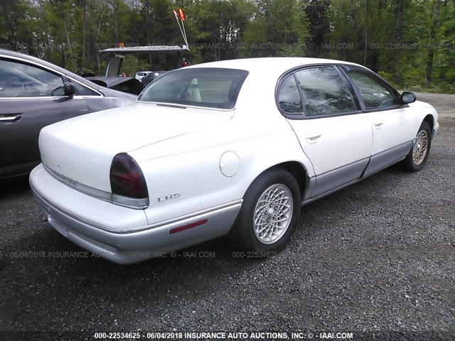 2C3HC56F7VH768455 - 1997 CHRYSLER LHS WHITE photo 4