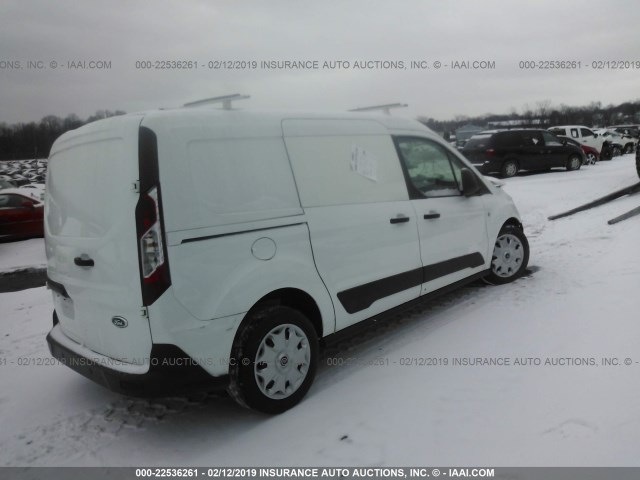 NM0LS7F70F1211901 - 2015 FORD TRANSIT CONNECT XLT WHITE photo 4