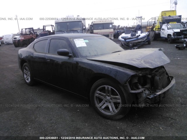 2B3KA43G96H142133 - 2006 DODGE CHARGER SE/SXT BLACK photo 1