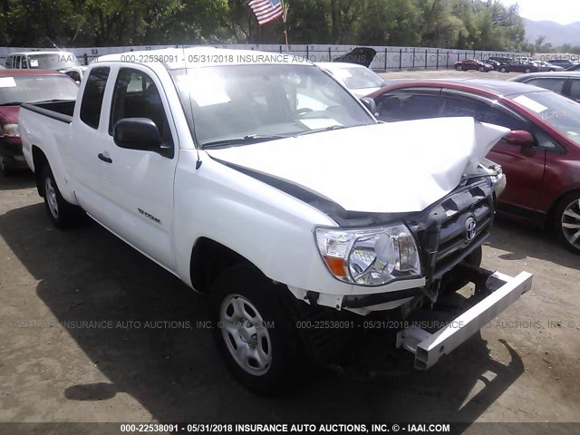 5TETX22N99Z596428 - 2009 TOYOTA TACOMA ACCESS CAB თეთრი ფოტო 1