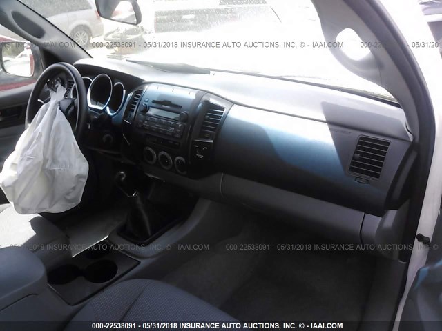 5TETX22N99Z596428 - 2009 TOYOTA TACOMA ACCESS CAB თეთრი ფოტო 5