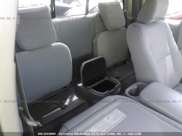 5TETX22N99Z596428 - 2009 TOYOTA TACOMA ACCESS CAB თეთრი ფოტო 8