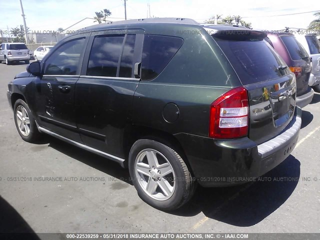 1J4NT4FB7AD585354 - 2010 JEEP COMPASS SPORT GREEN photo 3