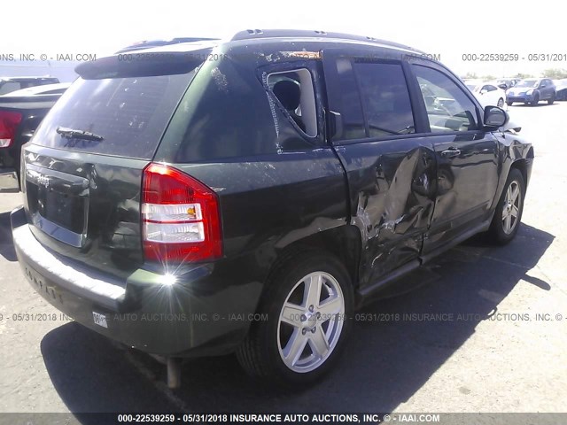 1J4NT4FB7AD585354 - 2010 JEEP COMPASS SPORT GREEN photo 4