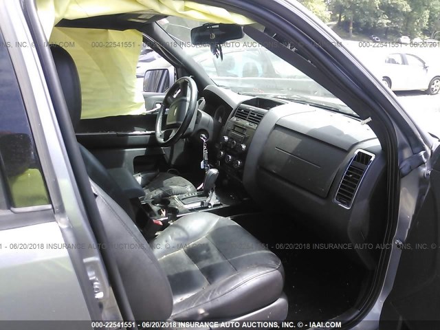 1FMCU94148KA24239 - 2008 FORD ESCAPE LIMITED GRAY photo 5