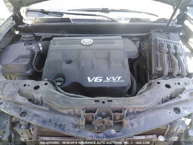 3GYFNBE37CS530533 - 2012 CADILLAC SRX PERFORMANCE COLLECTION Қара фото 10