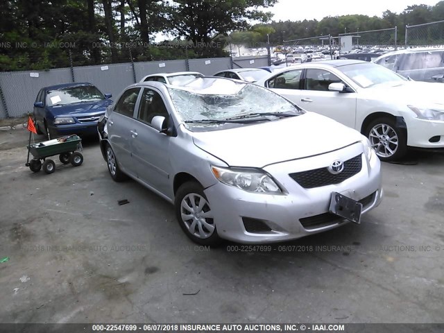 JTDBL40E59J037572 - 2009 TOYOTA COROLLA LE/XLE SILVER photo 1