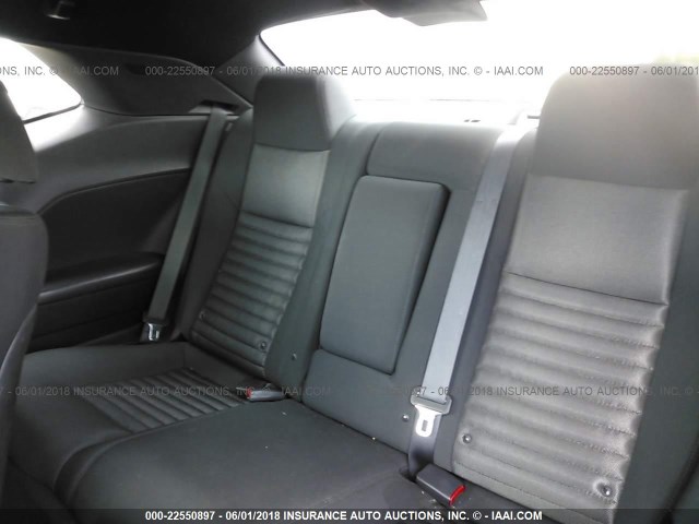 2C3CDYAGXDH692141 - 2013 DODGE CHALLENGER SXT GRAY photo 8