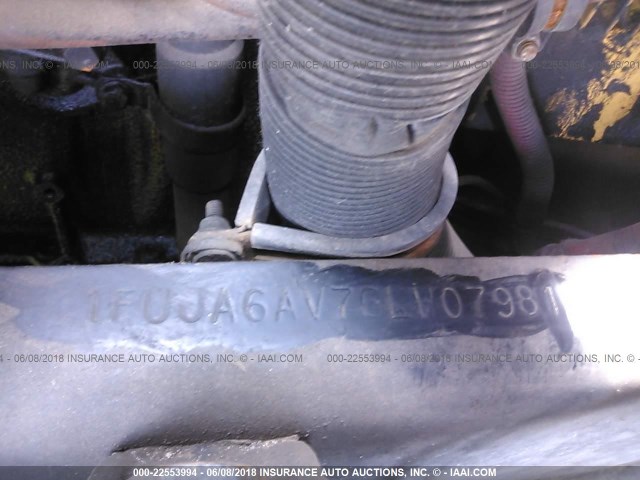 1FUJA6AV76LW07981 - 2006 FREIGHTLINER COLUMBIA COLUMBIA GRAY photo 10