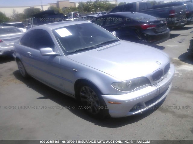 WBABV13444JT20739 - 2004 BMW 325 CI SULEV SILVER photo 1