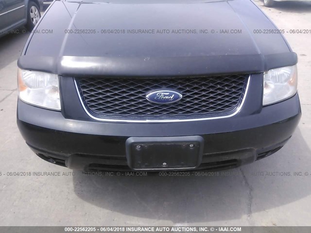 1FMDK06156GA50111 - 2006 FORD FREESTYLE LIMITED BLACK photo 6