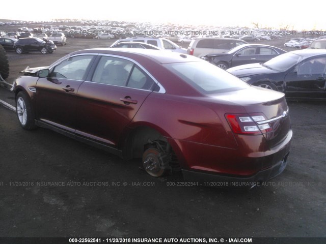 1FAHP2E83EG144011 - 2014 FORD TAURUS SEL BROWN photo 3