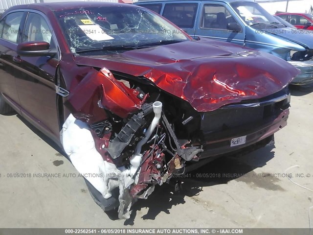 1FAHP2E83EG144011 - 2014 FORD TAURUS SEL BROWN photo 6