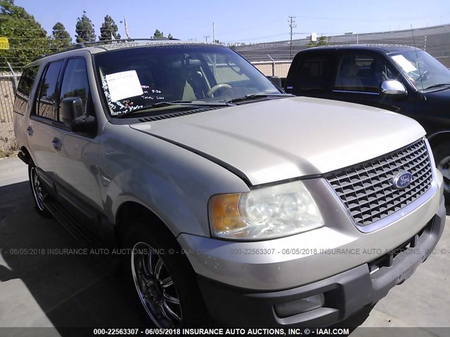 1FMPU15L24LA22464 - 2004 FORD EXPEDITION XLT TAN photo 1