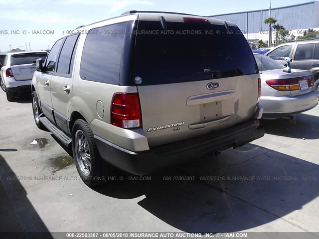 1FMPU15L24LA22464 - 2004 FORD EXPEDITION XLT TAN photo 3