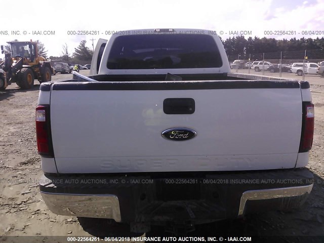 1FTWW31R48ED55646 - 2008 FORD F350 SRW SUPER DUTY WHITE photo 8