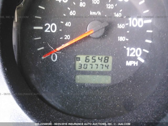 JF1SG65643H702287 - 2003 SUBARU FORESTER 2.5XS Көк фото 7