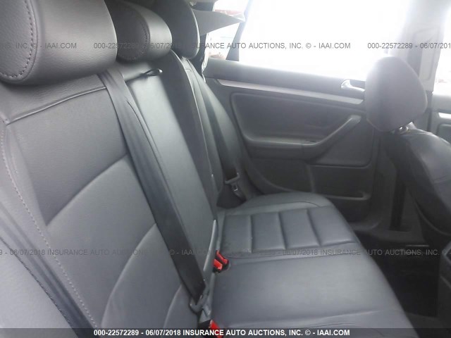 3VWRL71K19M166302 - 2009 VOLKSWAGEN JETTA TDI GRAY photo 8