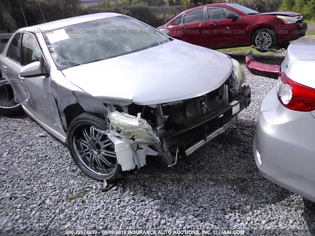 4T1BF1FK9EU804217 - 2014 TOYOTA CAMRY L/SE/LE/XLE SILVER photo 6