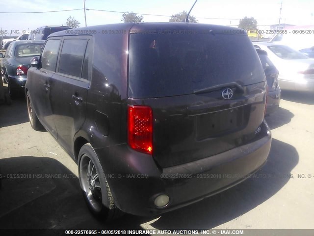 JTLKE50E391065701 - 2009 TOYOTA SCION XB Bordeaux Foto 3