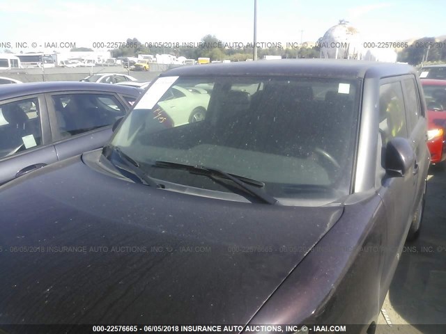 JTLKE50E391065701 - 2009 TOYOTA SCION XB Bordeaux Foto 6