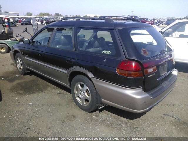 4S3BG6850X7635308 - 1999 SUBARU LEGACY OUTBACK/SSV/LIMITED/30TH BLACK photo 3