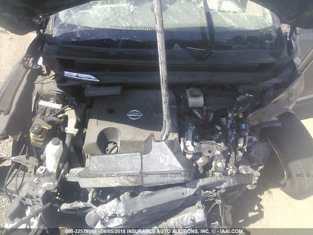 5N1AR2MM8DC660824 - 2013 NISSAN PATHFINDER S/SV/SL/PLATINUM GRAY photo 10