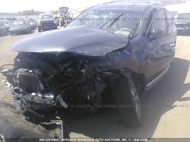 5N1AR2MM8DC660824 - 2013 NISSAN PATHFINDER S/SV/SL/PLATINUM GRAY photo 6