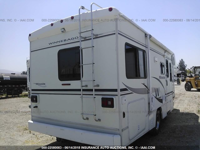 1FDXE45S55HA05569 - 2005 WINNEBAGO MINNIE WHITE photo 4