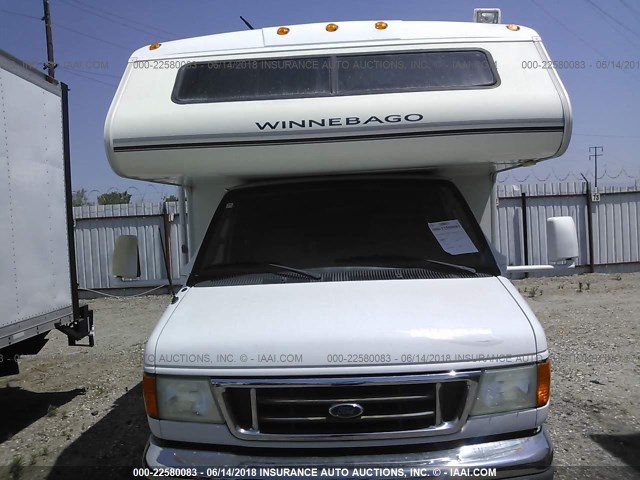 1FDXE45S55HA05569 - 2005 WINNEBAGO MINNIE WHITE photo 6