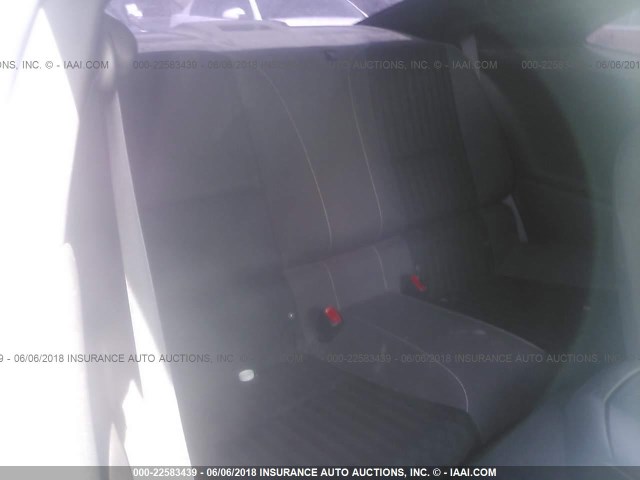 2G1FA1E38D9160115 - 2013 CHEVROLET CAMARO LS WHITE photo 8