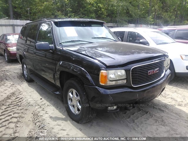 1GKEK13R8YR128482 - 2000 GMC YUKON DENALI BLACK photo 1